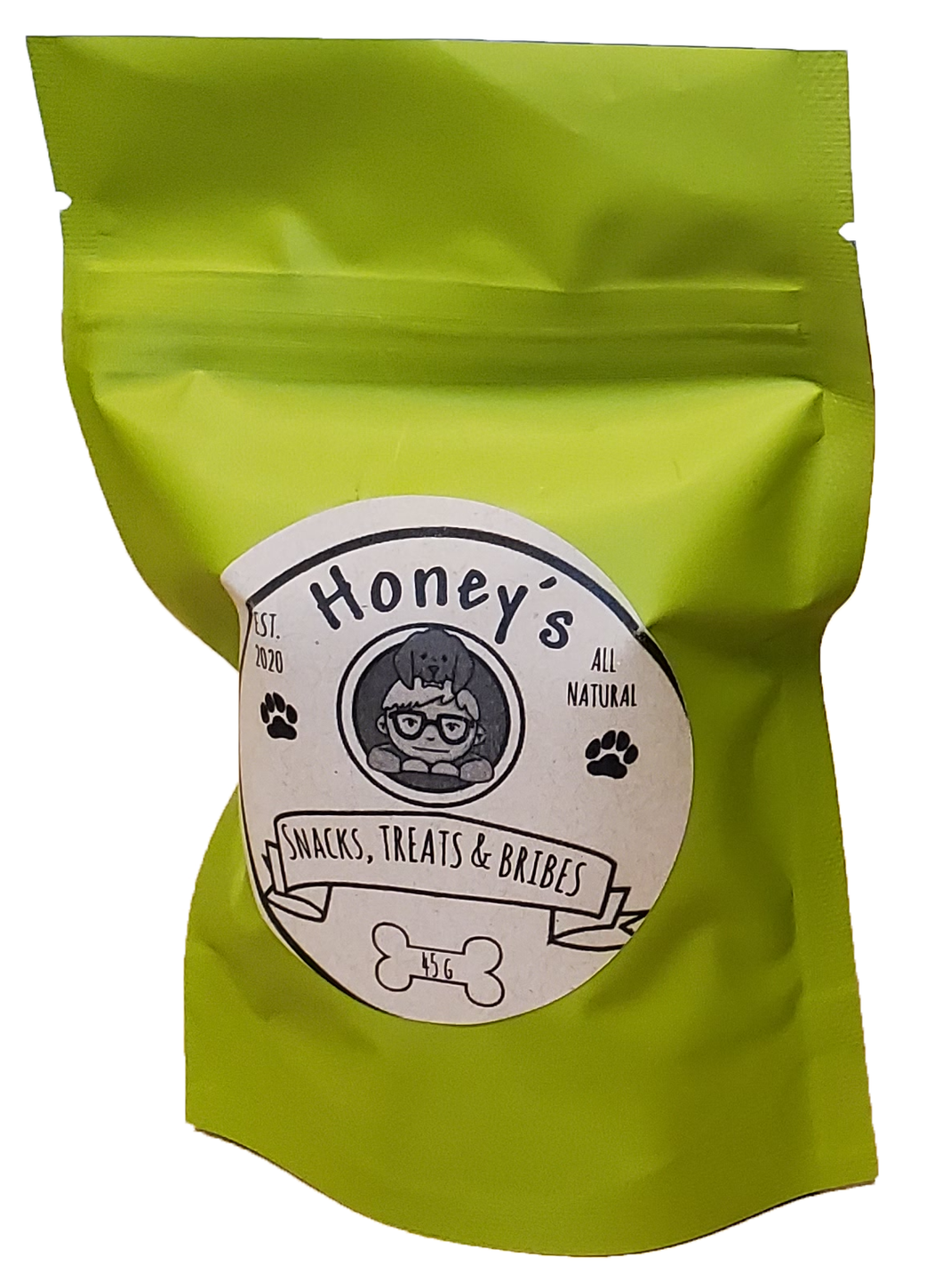 Honey's Snacks, Treats & Bribes